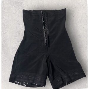 Black Women's High-Waisted Shorts/ Faja new! Xl 🔥🔥🔥🔥